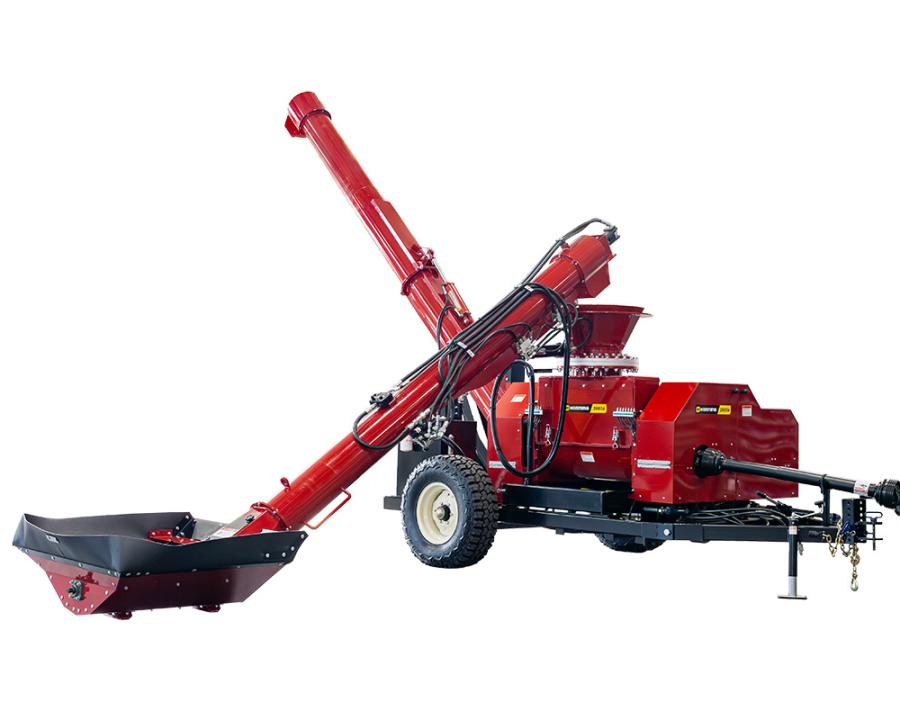 Horning shredder mill with auger