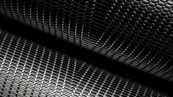  top view of the Horning fiber tech chevron roll